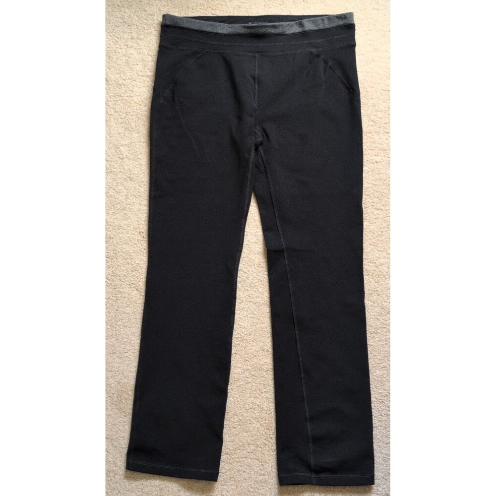 Tek Gear Women’s Black XL Yoga Shapeware Workout Bootcut Pants Stretch Legging